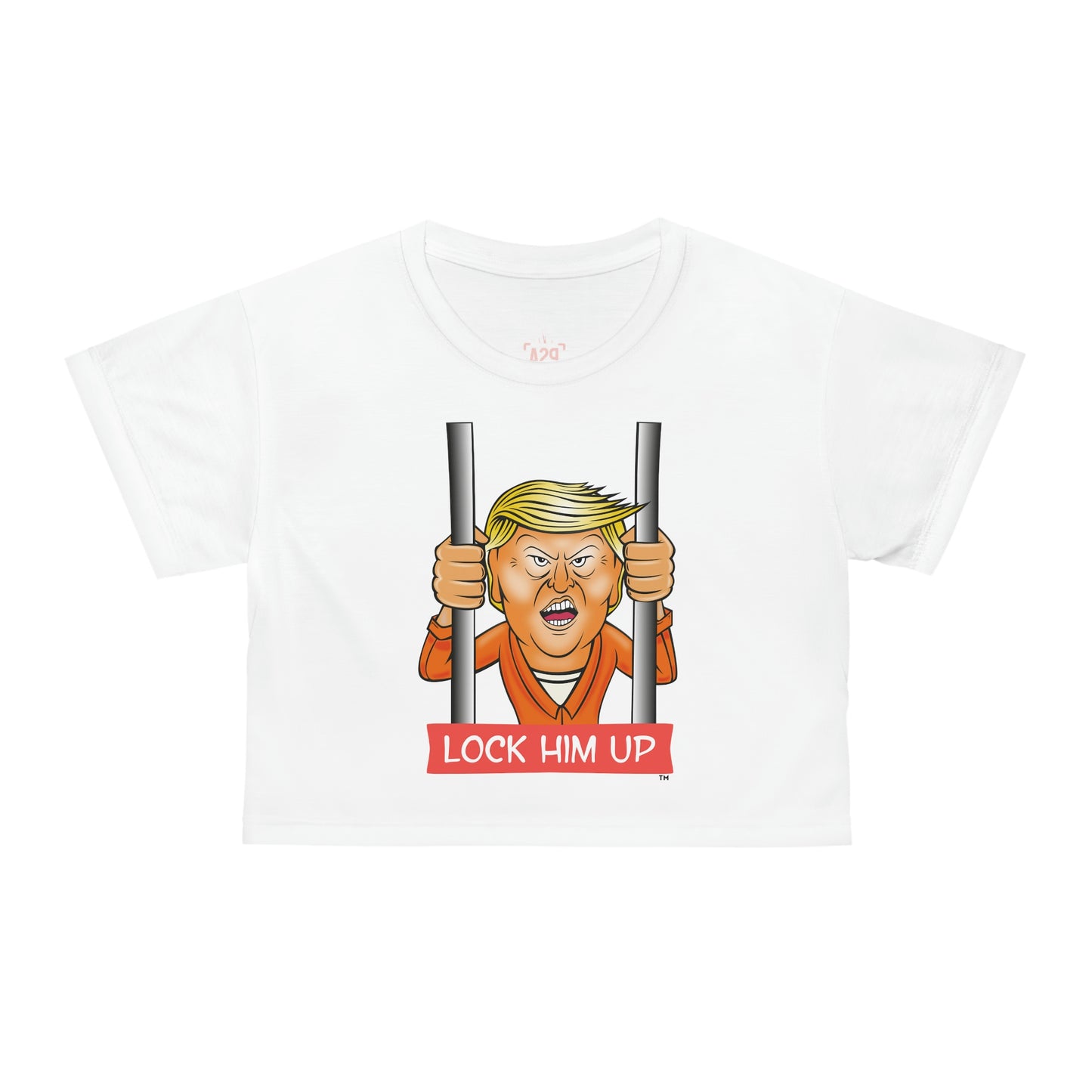 Lock Him Up! (Crop Tee)