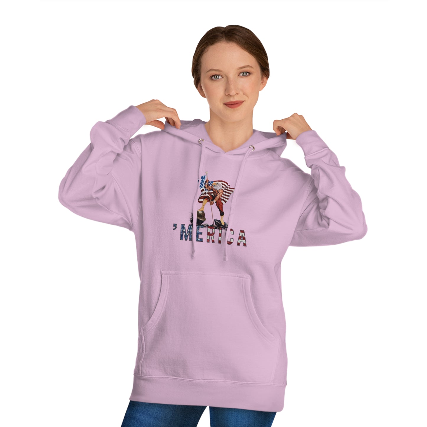 'MERICA (Unisex Hooded Sweatshirt)