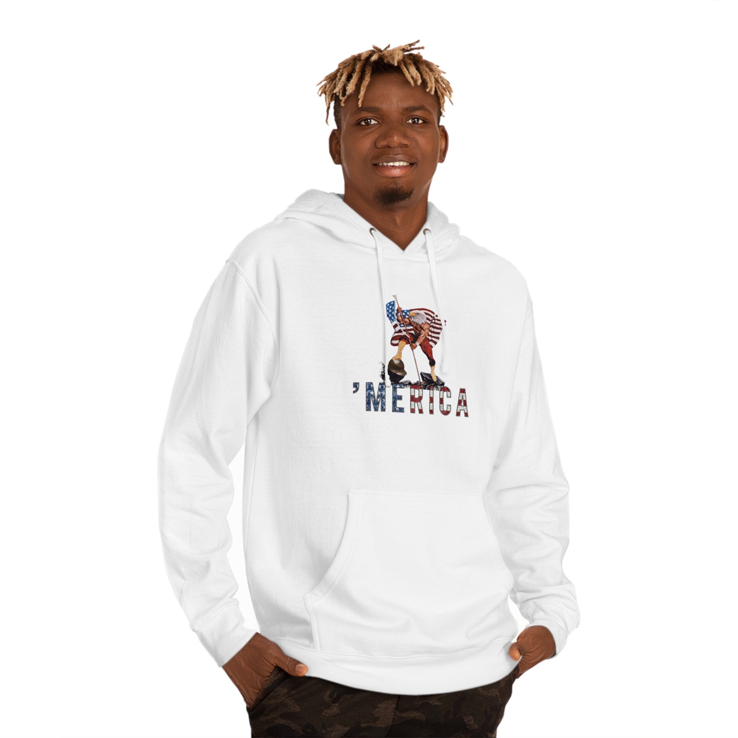 'MERICA (Unisex Hooded Sweatshirt)