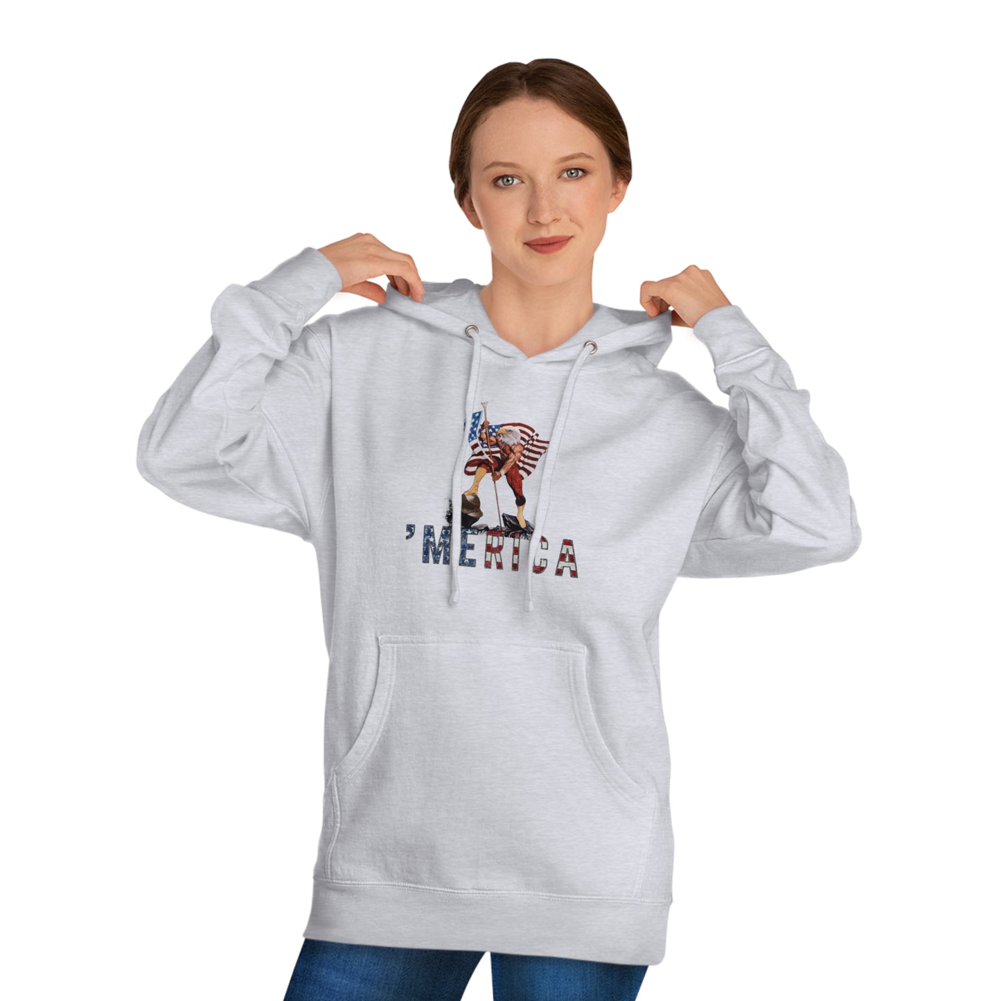 'MERICA (Unisex Hooded Sweatshirt)