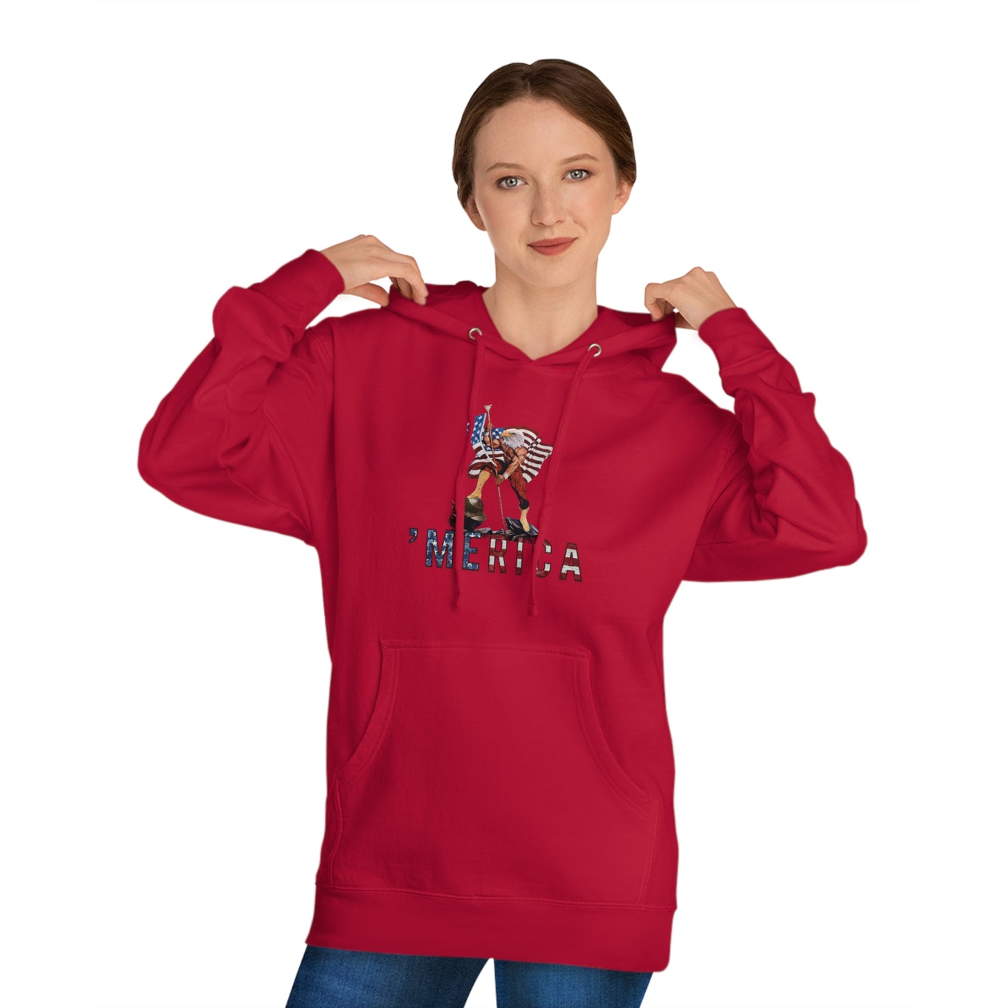 'MERICA (Unisex Hooded Sweatshirt)