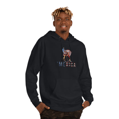 'MERICA (Unisex Hooded Sweatshirt)