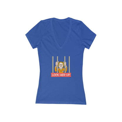 Lock Her Up!  (V-Neck Tee)