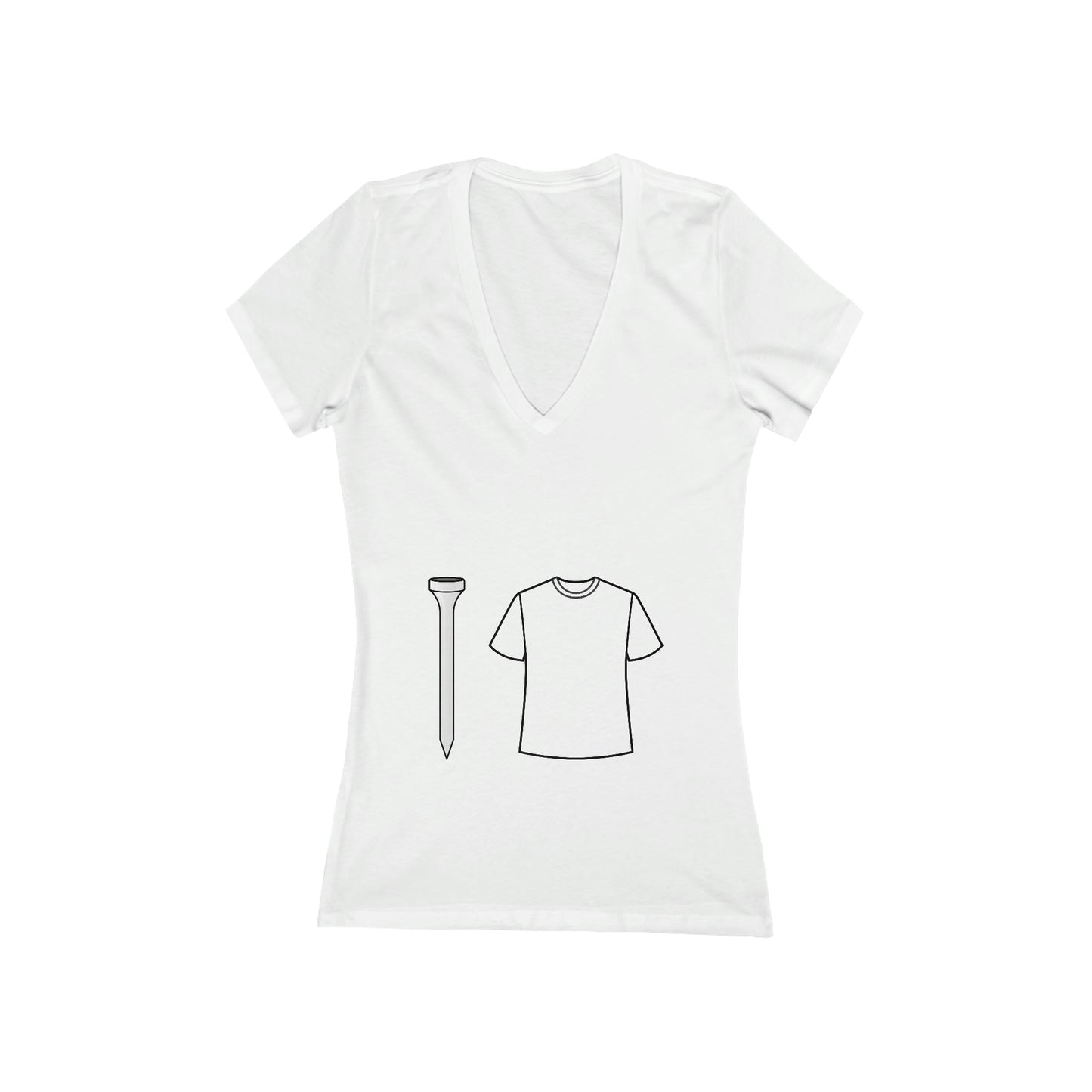 Tee - Shirt  (V-Neck Tee)