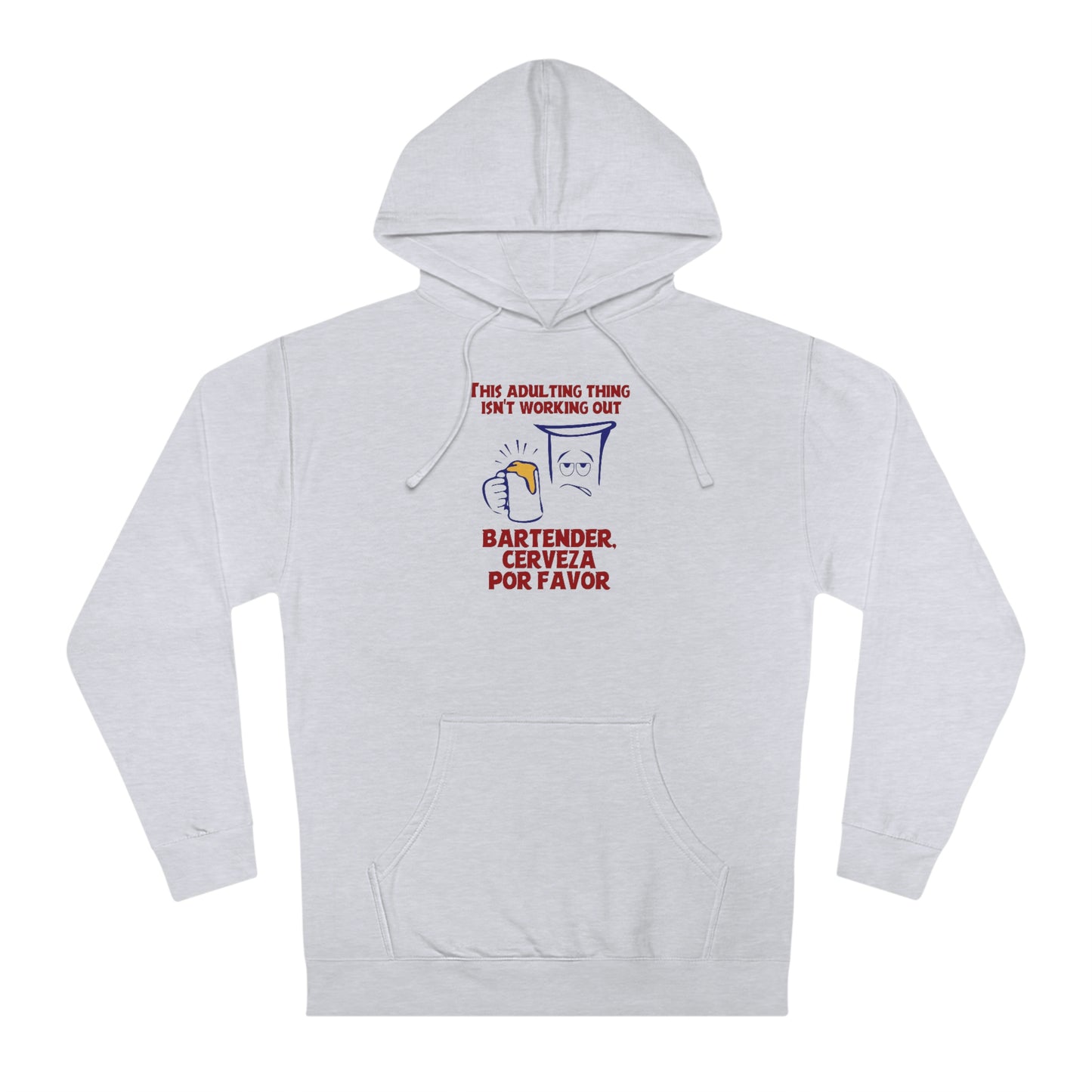 Adulting-Sucks-Hoodie-Grey-Front