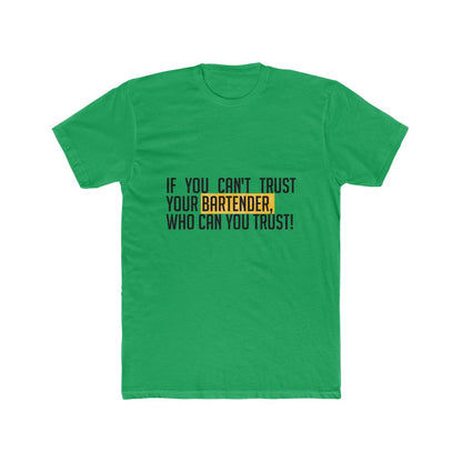 Bartender-T-Shirt-Green-Front