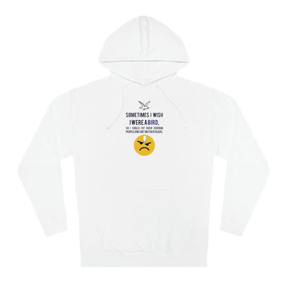 Bird Sh*t-Hoodie-White-Front