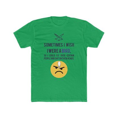 Bird Sh*t-T-Shirt-Green-Front