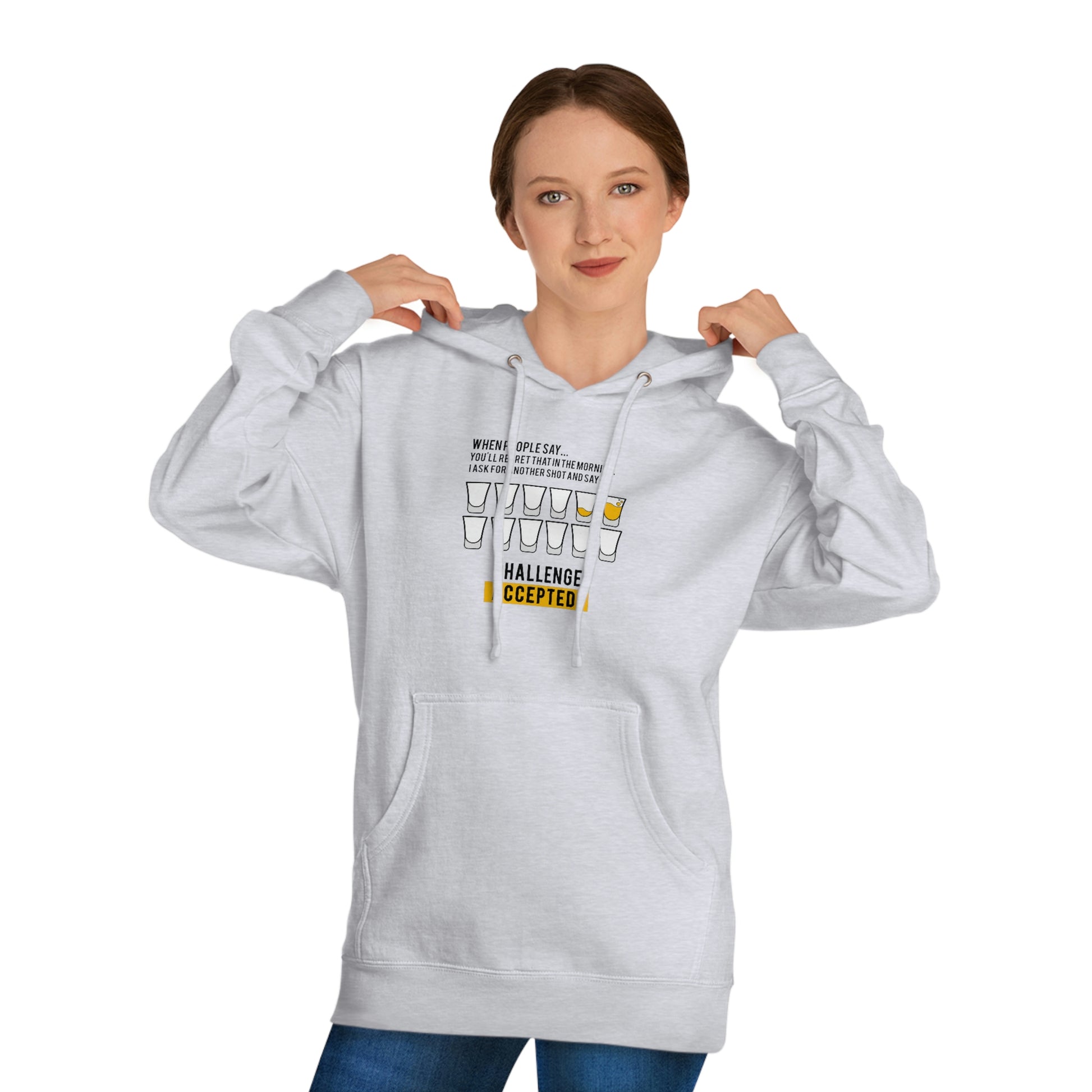 Challenge-Accepted-Hoodie-Grey-Front-Figure1