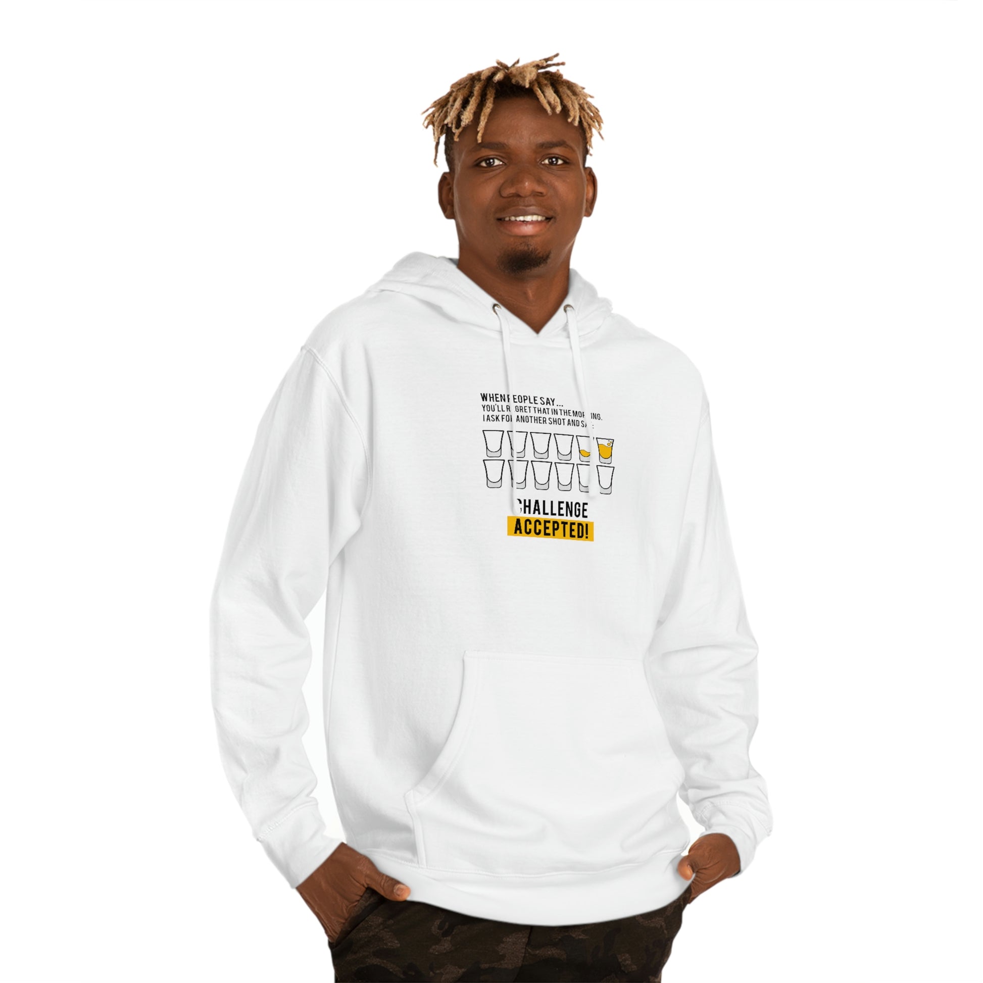 Challenge-Accepted-Hoodie-White-Front-Figure2