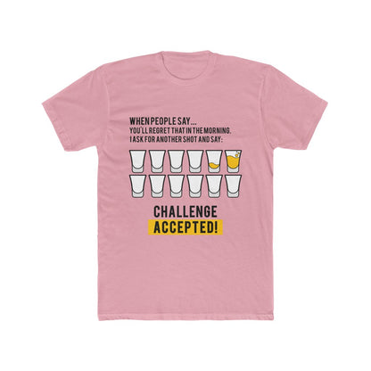 Challenge-Accepted-T-shirt-Pink-Front