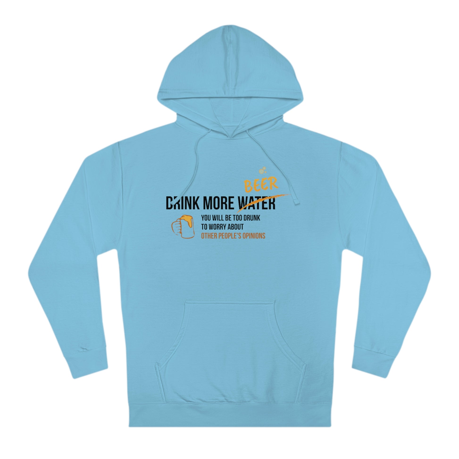 Drink-Beer-Hoodie-Blue-Front