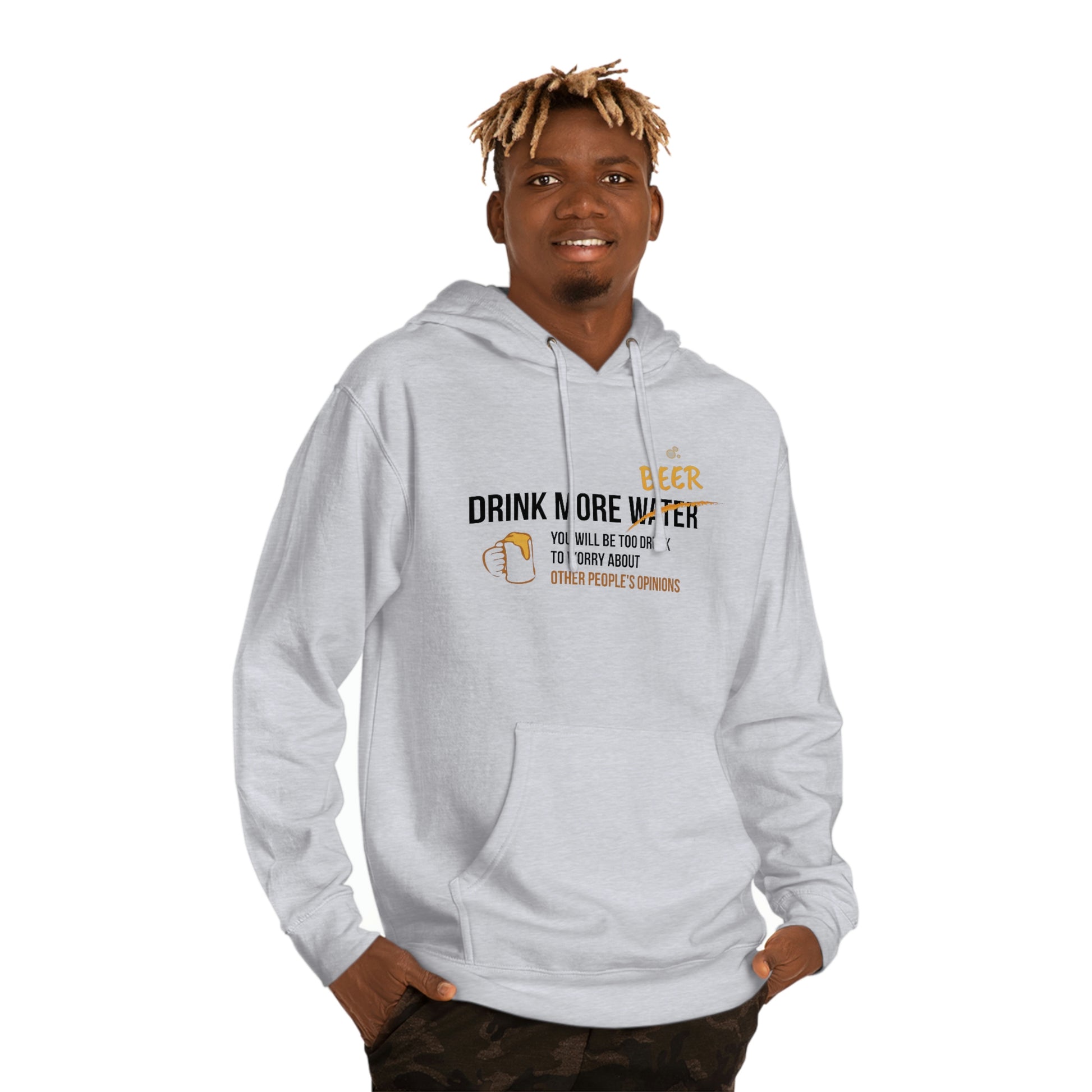 Drink-Beer-Hoodie-Grey-Front-Figure2