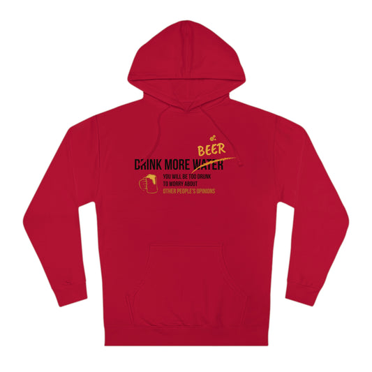 Drink-Beer-Hoodie-Red-Front