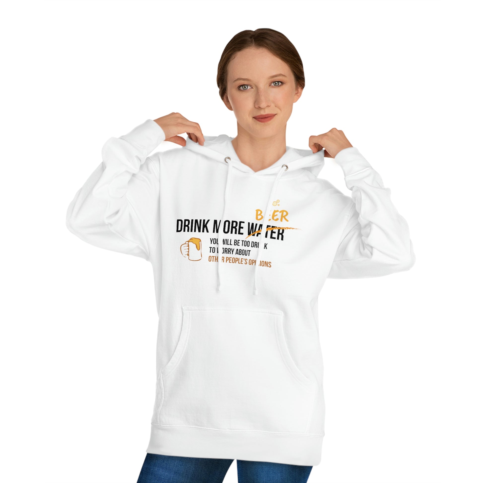 Drink-Beer-Hoodie-White-Front-Figure