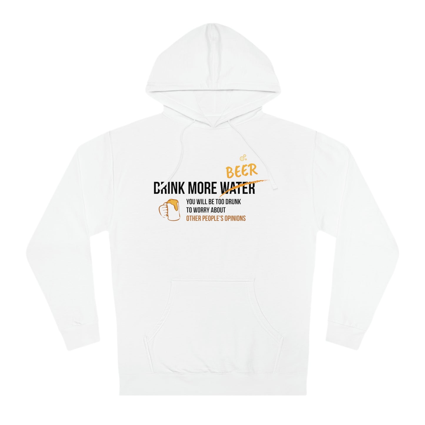 Drink-Beer-Hoodie-White-Front