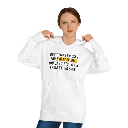 Excuses-Hoodie-White-Front-Figure1