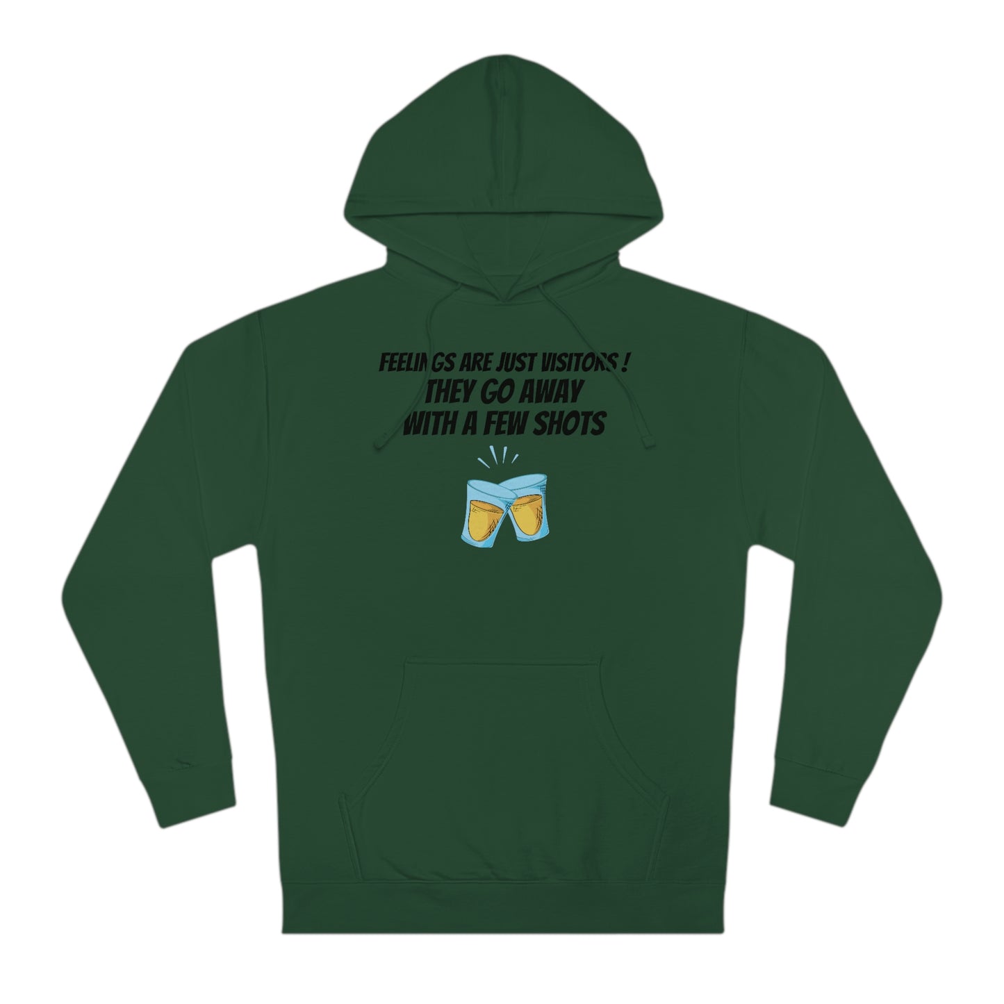 Feelings-Hoodie-Green-Front