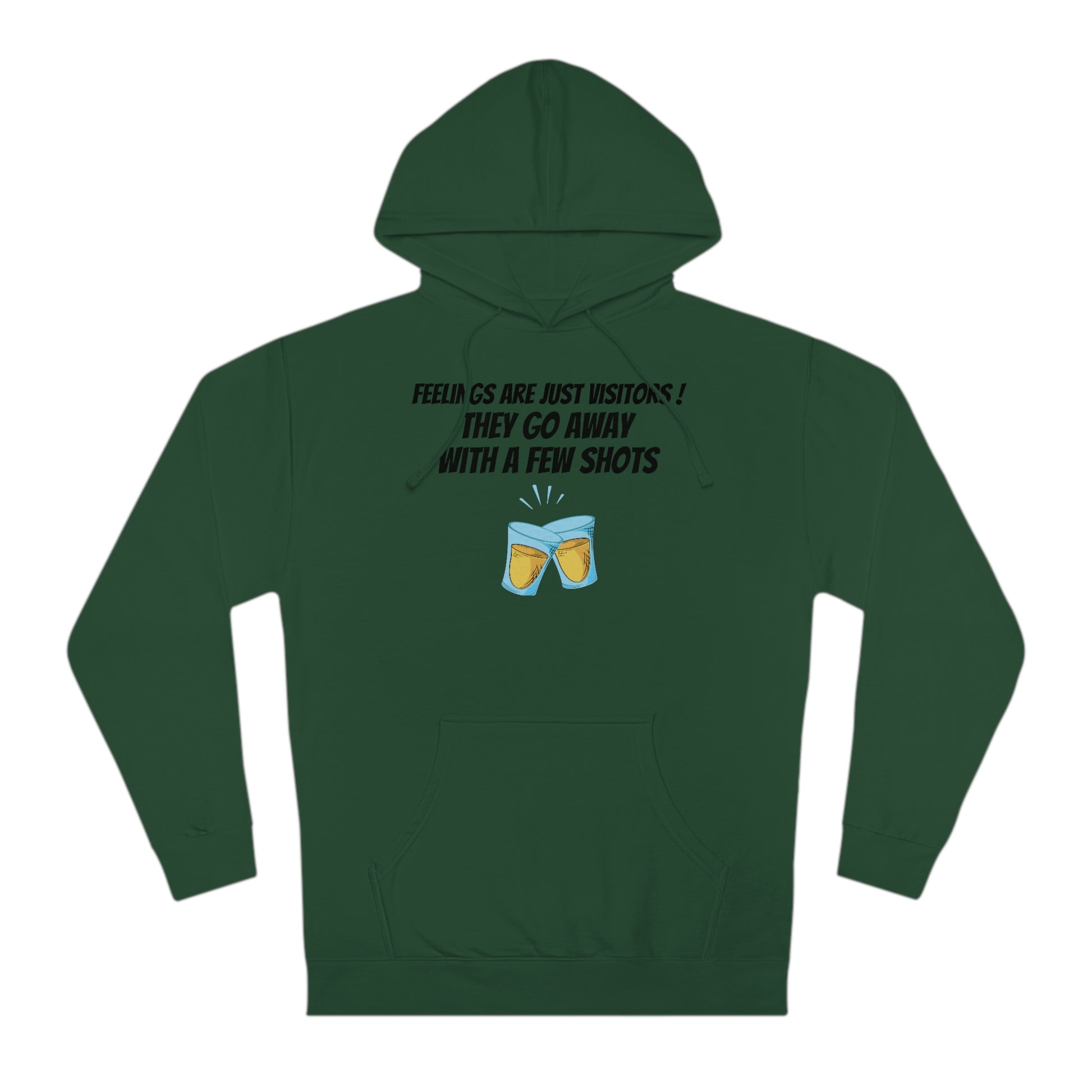 Feelings-Hoodie-Green-Front