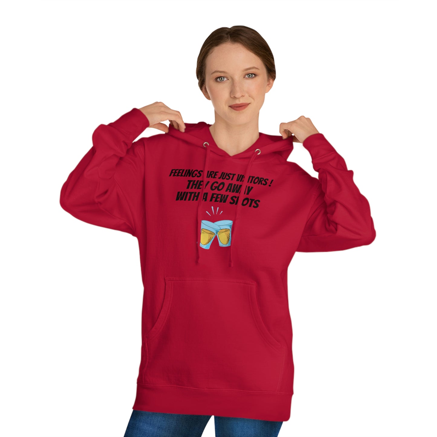 Feelings-Hoodie-Red-Front-Figure1