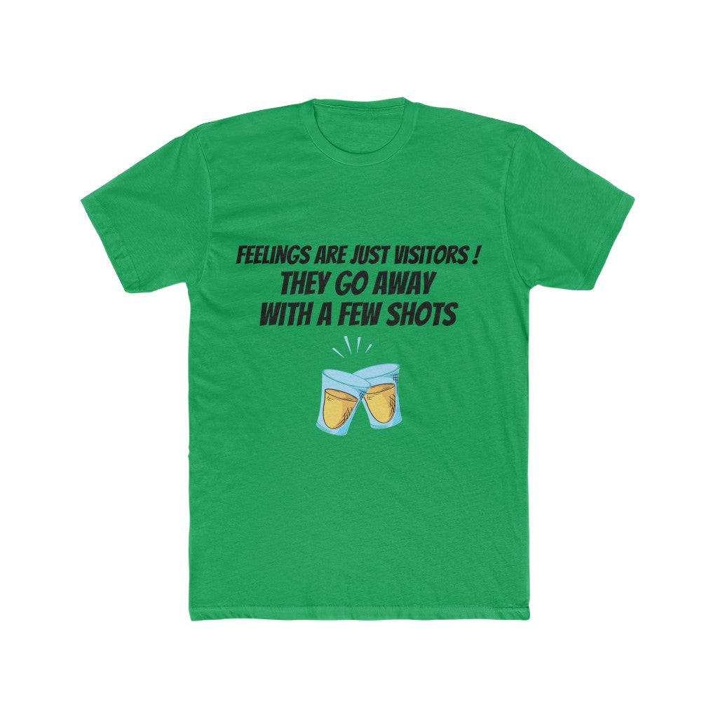 Feelings-T-Shirt-Green-Front