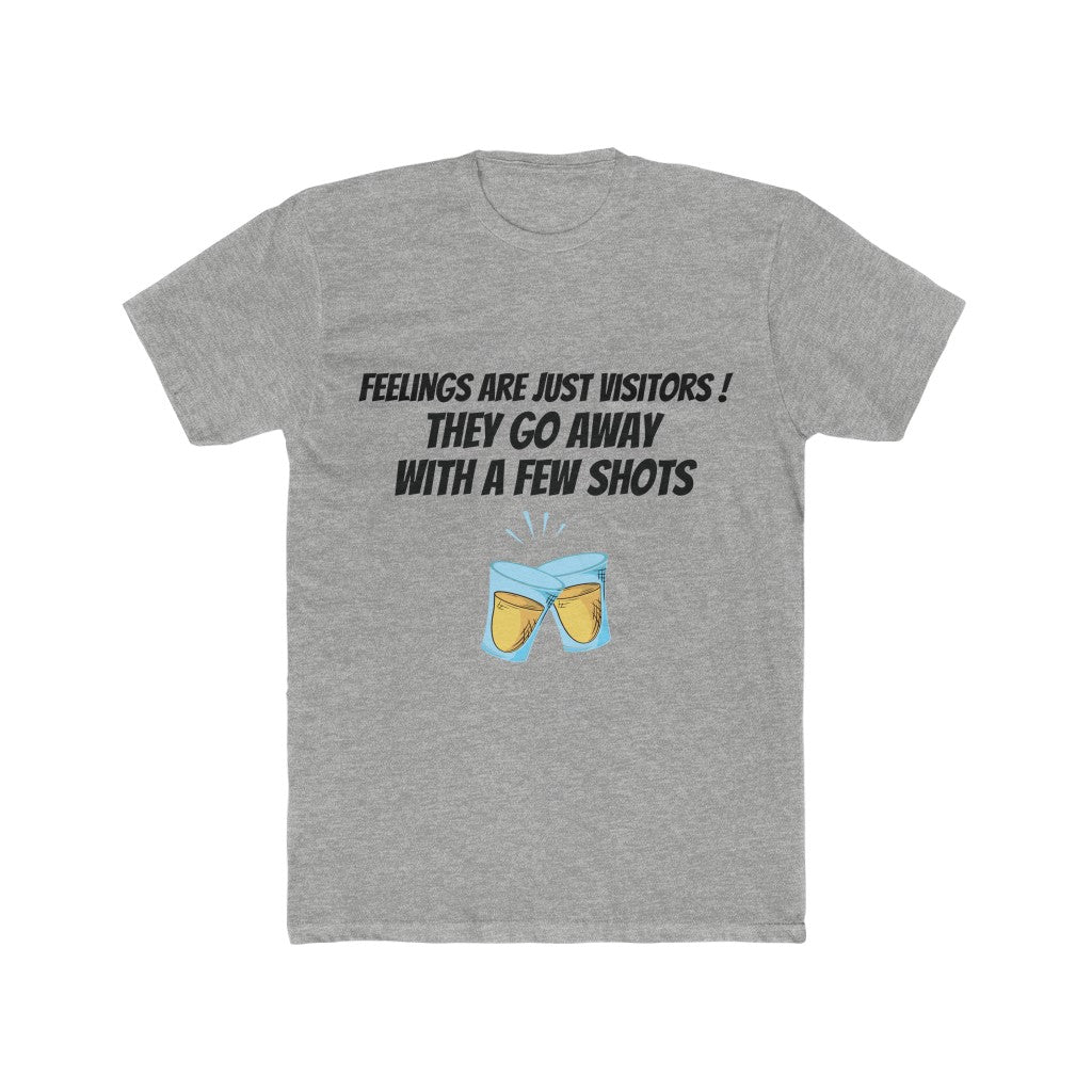 Feelings-T-Shirt-Grey-Front