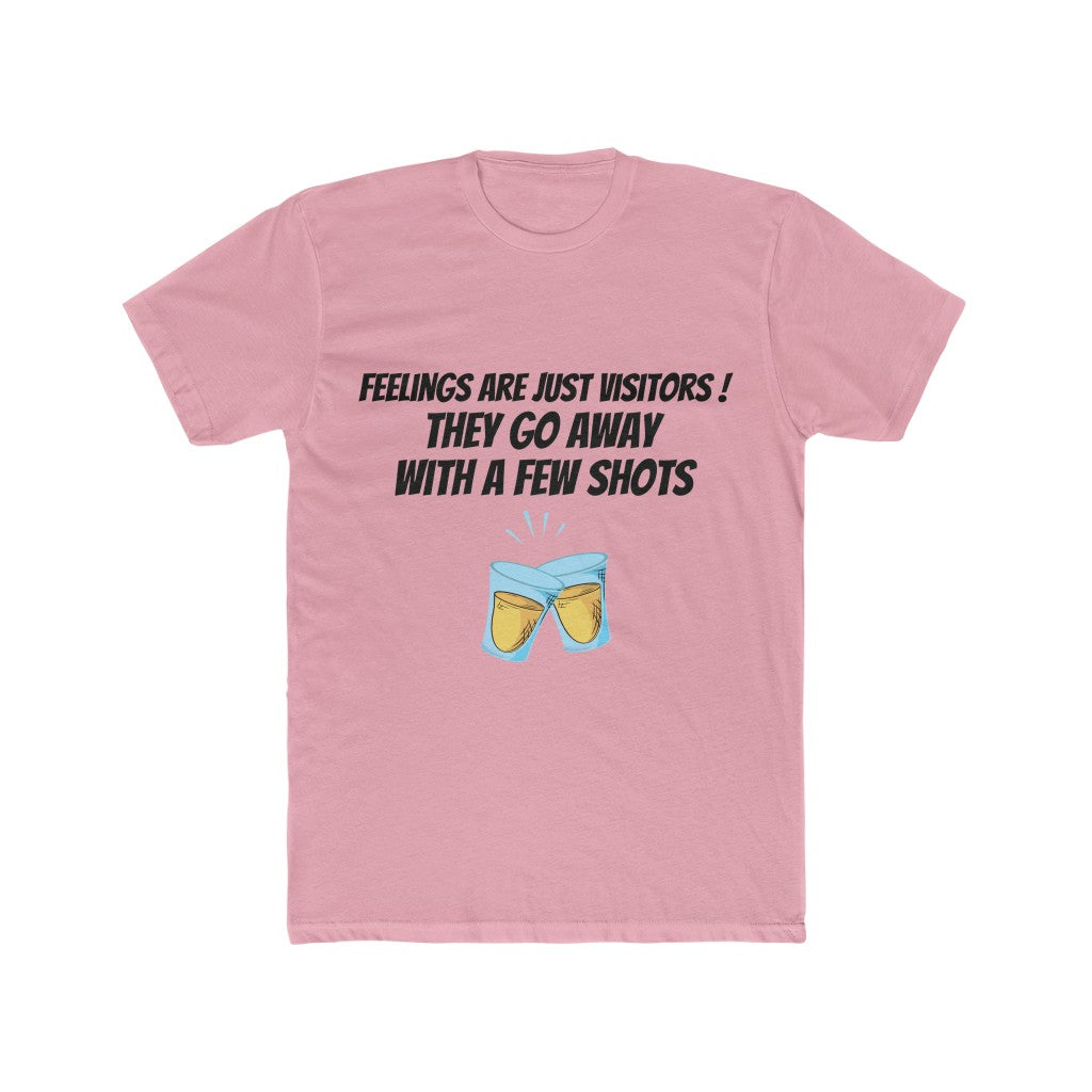 Feelings-T-Shirt-Pink-Front