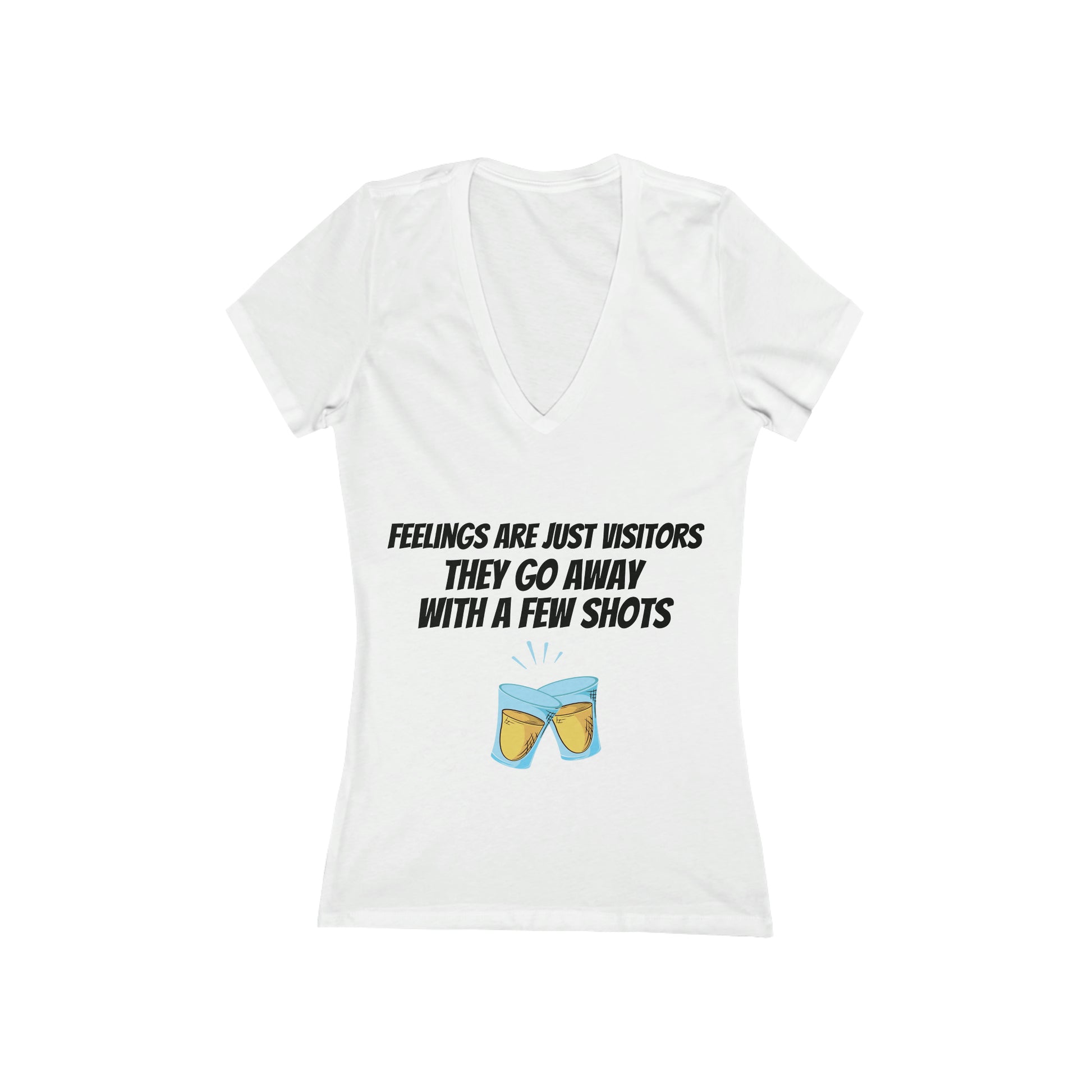 Feelings-V-Neck-White-Front