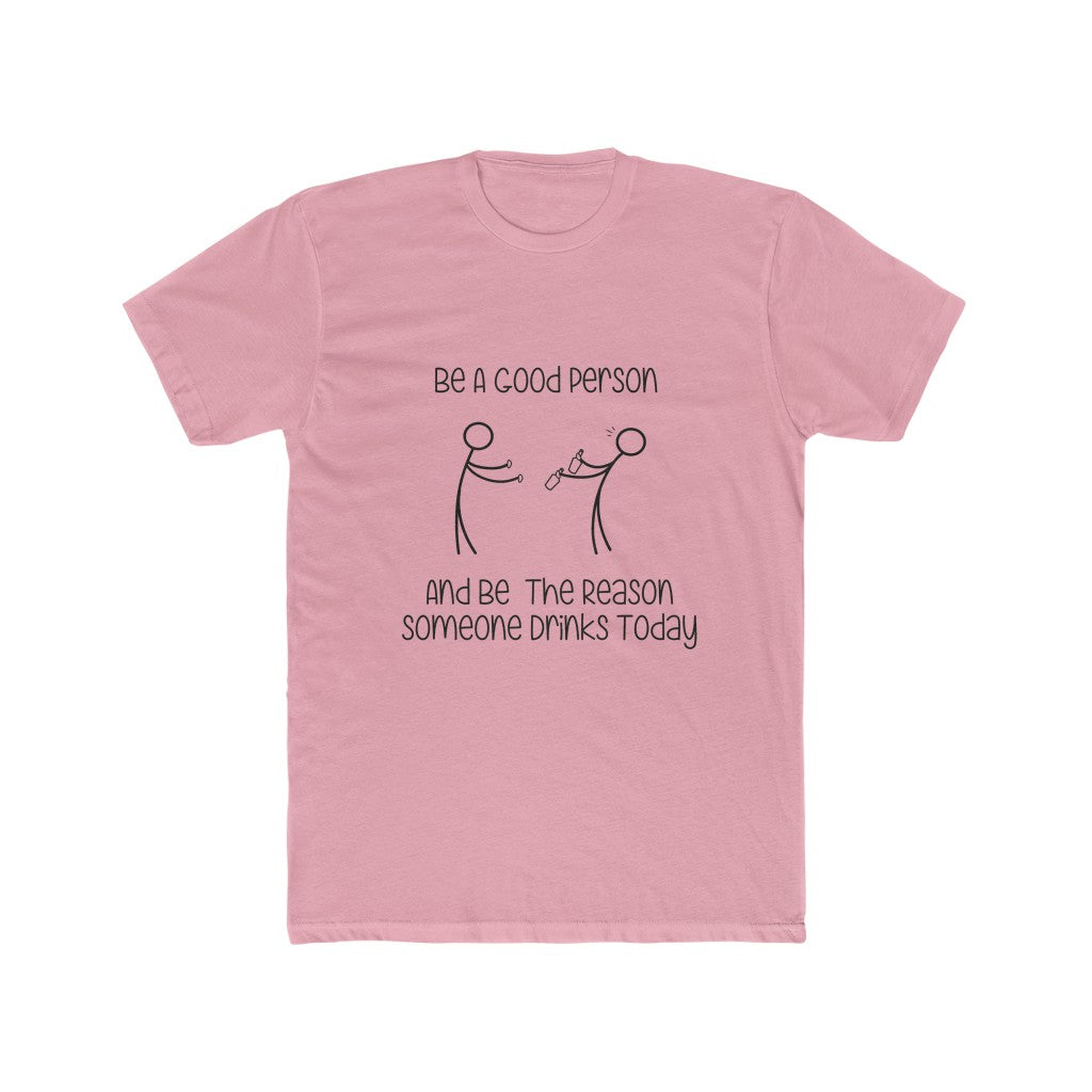 Good-Person-T-Shirt-Pink-Front