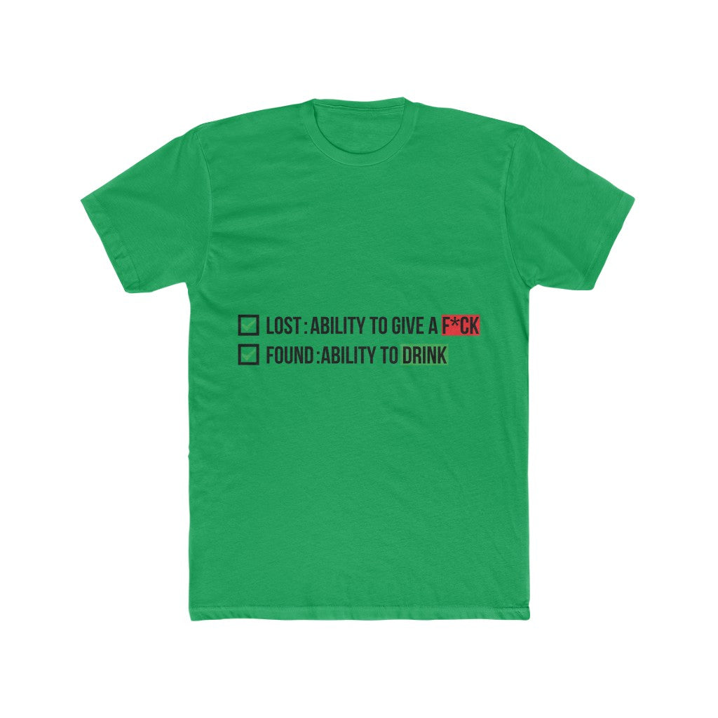 Lost&Found-T-Shirt-Green-Front