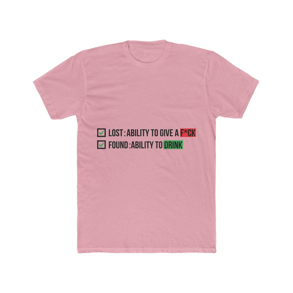 Lost&Found-T-Shirt-Pink-Front