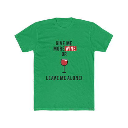 PSA Gear-More-Wine-T-Shirt-Green-Front