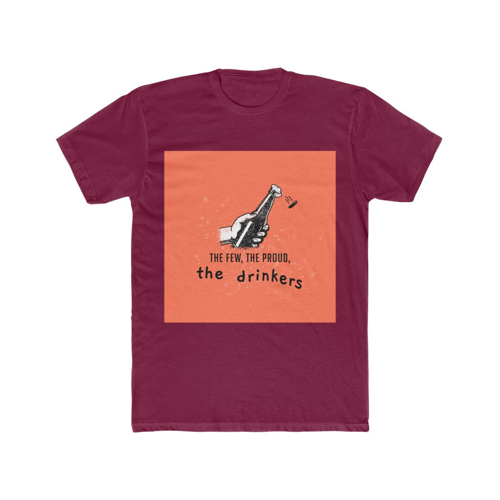 PSA Gear - Few, Proud, Drinkers - Dark-Red - T shirt