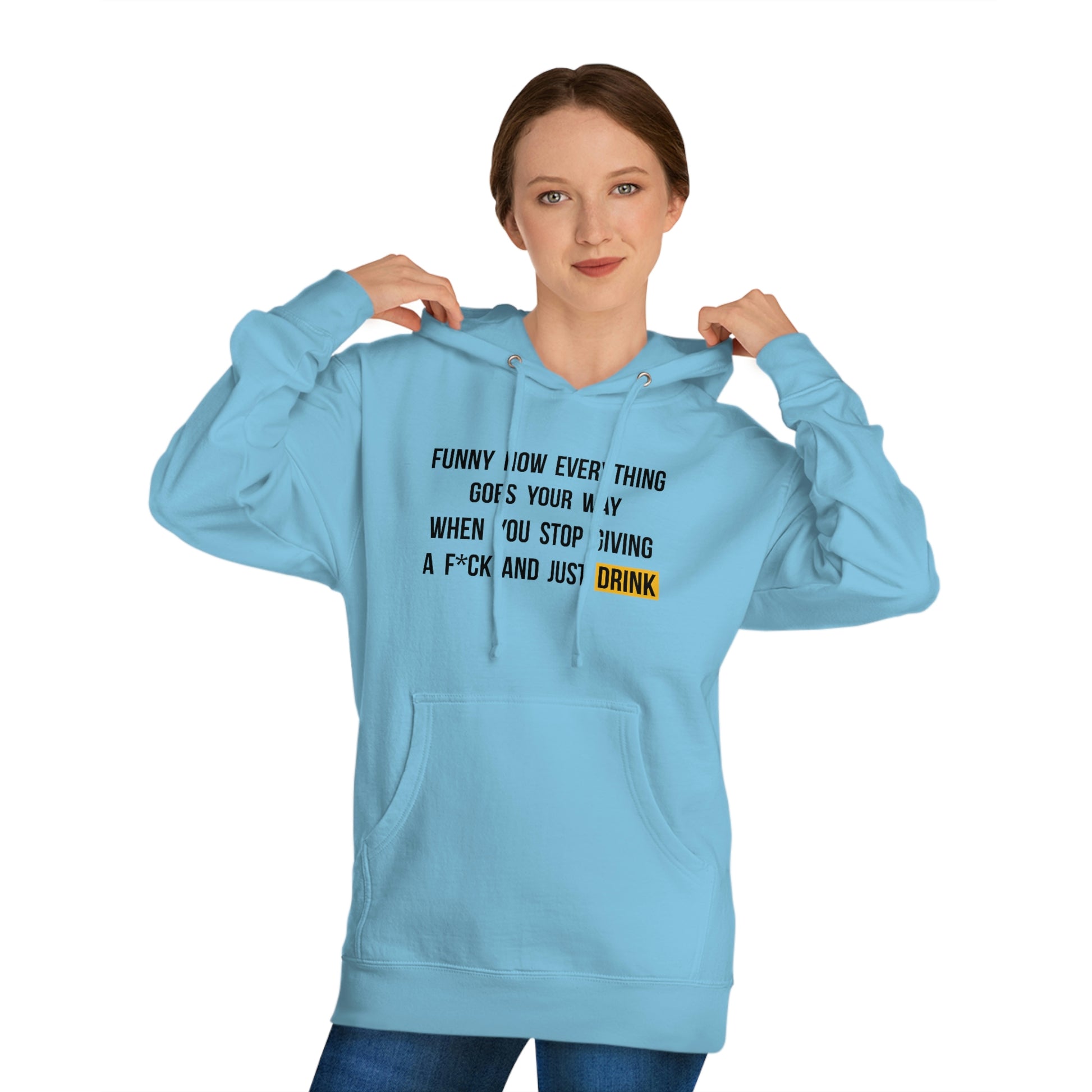 Stop-Giving-F-Hoodie-Blue-Front-Figure1