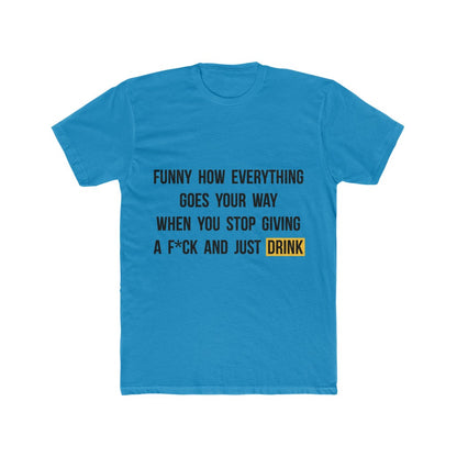 Stop-Giving-F-T-Shirt-Blue-Front