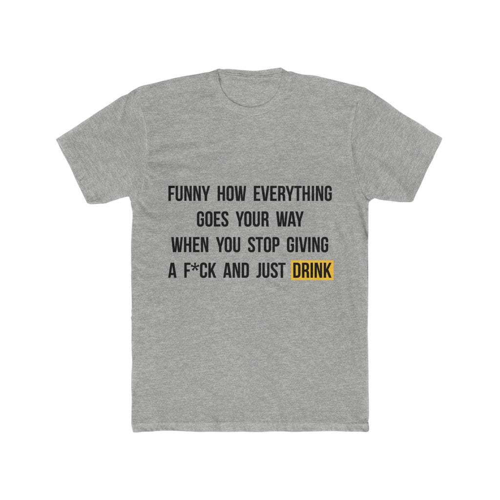 Stop-Giving-F-T-Shirt-Grey-Front