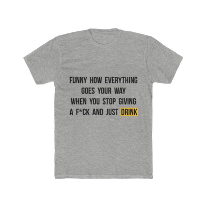 Stop-Giving-F-T-Shirt-Grey-Front