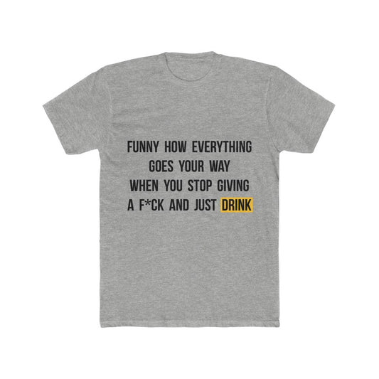 Stop-Giving-F-T-Shirt-Grey-Front