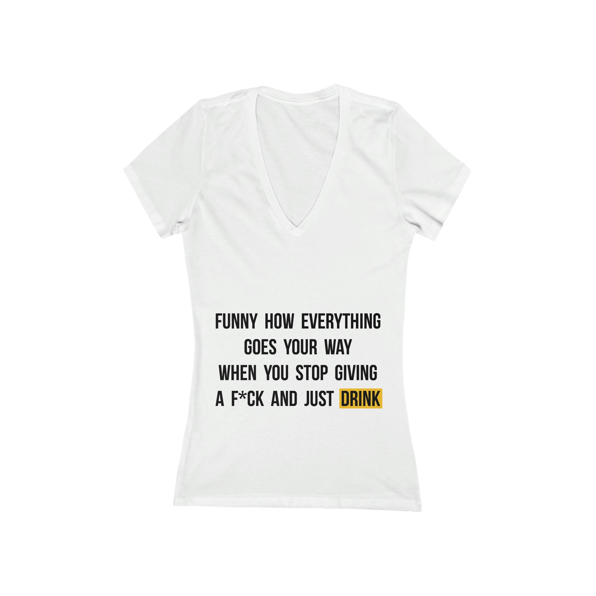 Stop-Giving-F-V-Neck-White-Front