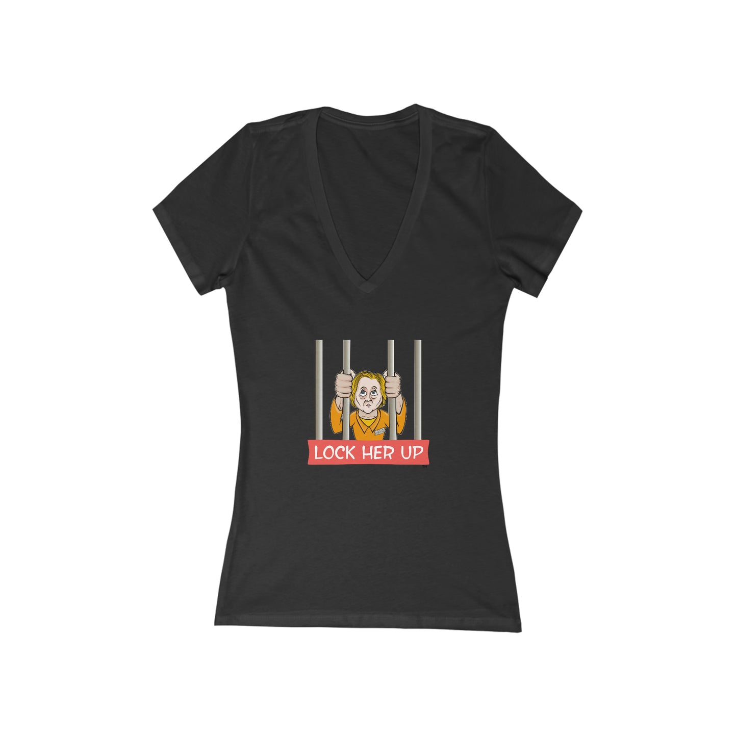 Lock Her Up!  (V-Neck Tee)