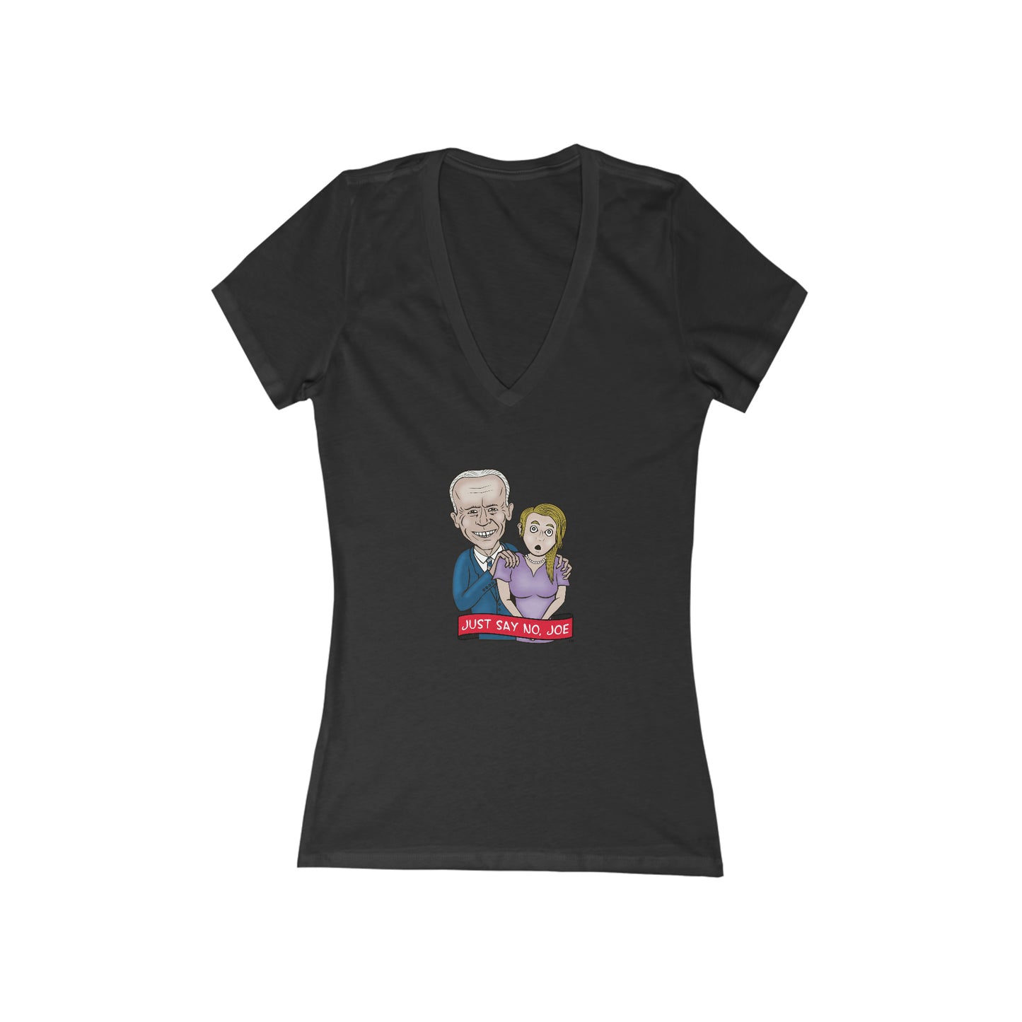 Just Say No, Joe! (V-Neck Tee)