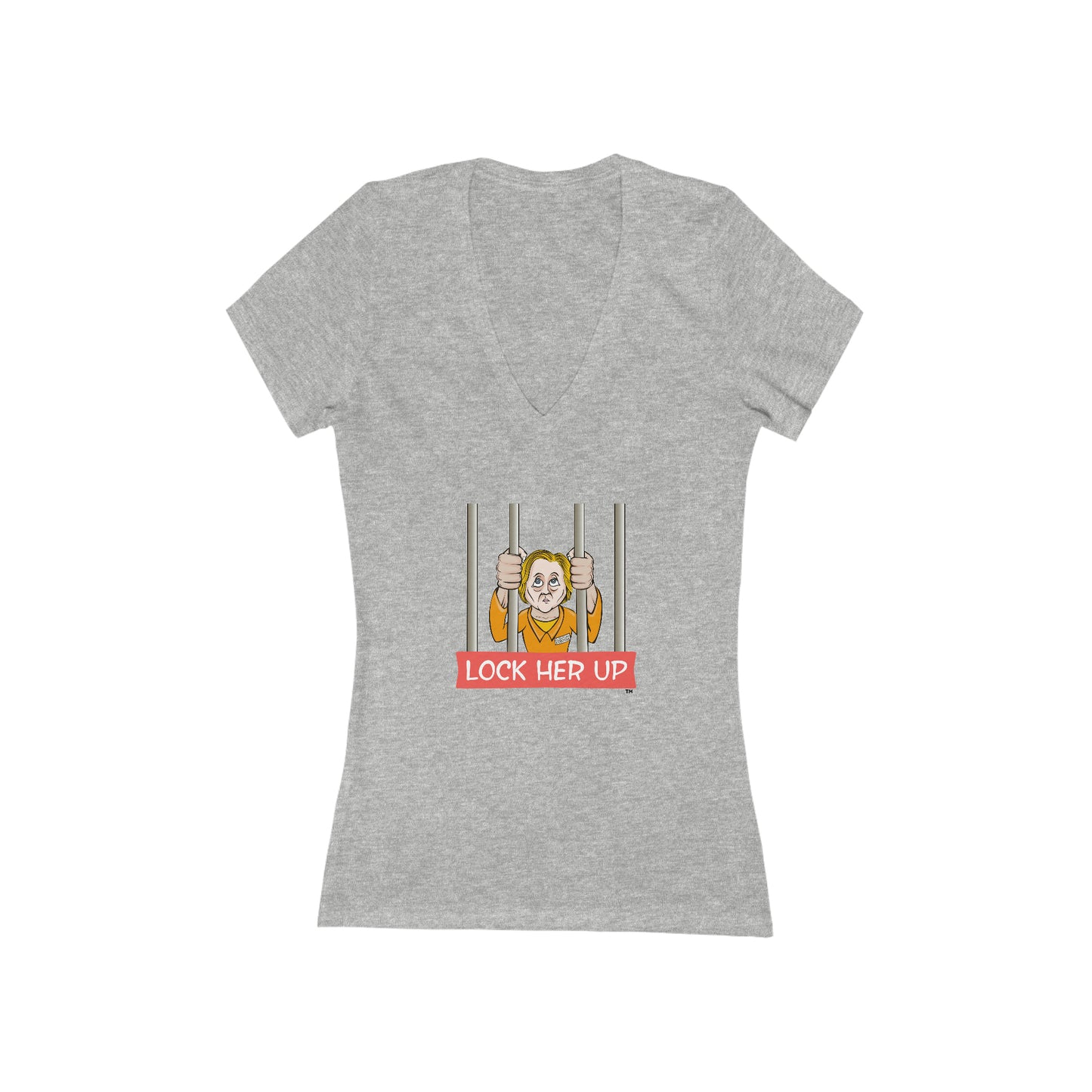 Lock Her Up!  (V-Neck Tee)