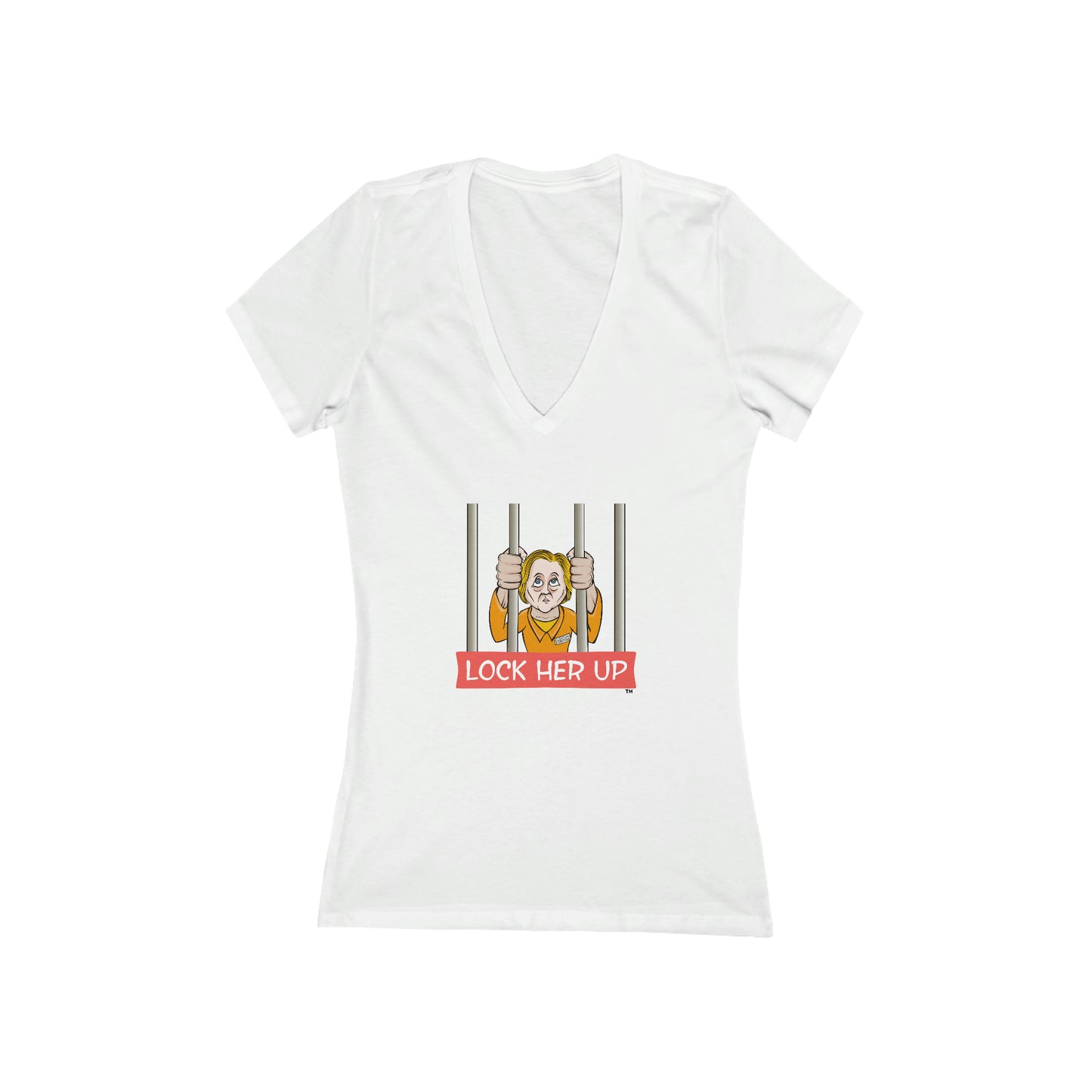 Lock Her Up!  (V-Neck Tee)