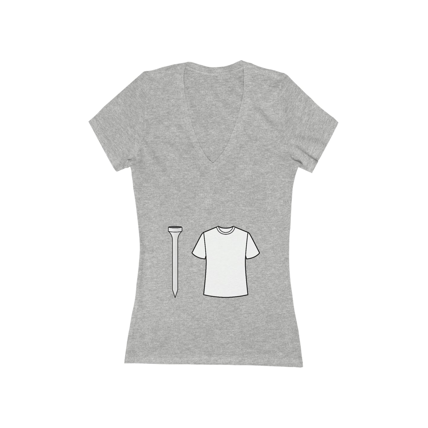 Tee - Shirt  (V-Neck Tee)