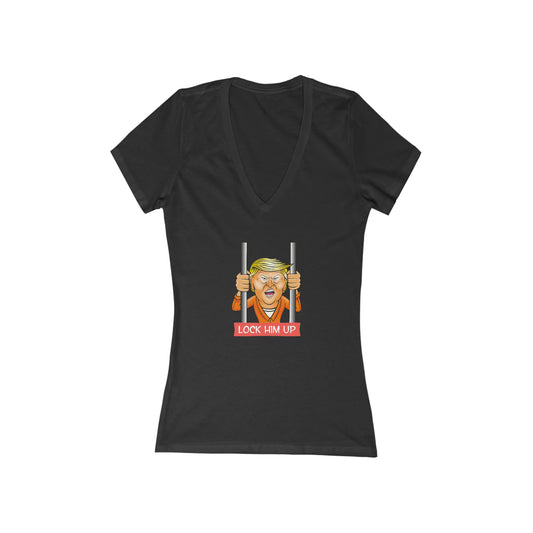 Lock Him Up!  (V-Neck Tee)